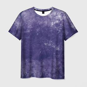 Мужская футболка 3D с принтом Абстракция   violet color background в Курске, 100% полиэфир | прямой крой, круглый вырез горловины, длина до линии бедер | 