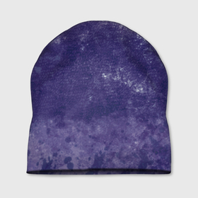 Шапка 3D с принтом Абстракция   violet color background в Петрозаводске, 100% полиэстер | универсальный размер, печать по всей поверхности изделия | 