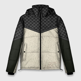 Мужская зимняя куртка 3D с принтом Ворон Nevermore в Тюмени, верх — 100% полиэстер; подкладка — 100% полиэстер; утеплитель — 100% полиэстер | длина ниже бедра, свободный силуэт Оверсайз. Есть воротник-стойка, отстегивающийся капюшон и ветрозащитная планка. 

Боковые карманы с листочкой на кнопках и внутренний карман на молнии. | 