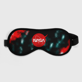 Маска для сна 3D с принтом NASA космос краски в Курске, внешний слой — 100% полиэфир, внутренний слой — 100% хлопок, между ними — поролон |  | 