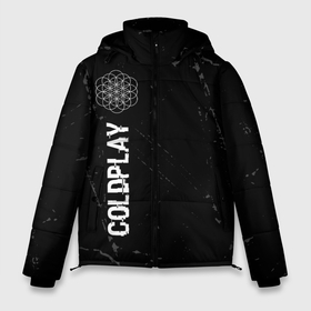 Мужская зимняя куртка 3D с принтом Coldplay glitch на темном фоне по вертикали в Белгороде, верх — 100% полиэстер; подкладка — 100% полиэстер; утеплитель — 100% полиэстер | длина ниже бедра, свободный силуэт Оверсайз. Есть воротник-стойка, отстегивающийся капюшон и ветрозащитная планка. 

Боковые карманы с листочкой на кнопках и внутренний карман на молнии. | 