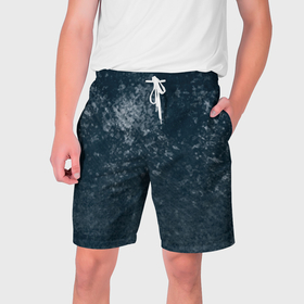 Мужские шорты 3D с принтом Абстракция   gray blue ,  полиэстер 100% | прямой крой, два кармана без застежек по бокам. Мягкая трикотажная резинка на поясе, внутри которой широкие завязки. Длина чуть выше колен | 