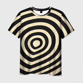 Мужская футболка 3D с принтом Графические завитки в Белгороде, 100% полиэфир | прямой крой, круглый вырез горловины, длина до линии бедер | Тематика изображения на принте: 