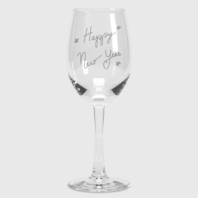 Бокал для вина с принтом Счастливый новый год   2024 в Курске,  |  | Тематика изображения на принте: 