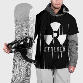Накидка на куртку 3D с принтом Stalker чернобыль в Екатеринбурге, 100% полиэстер |  | Тематика изображения на принте: 
