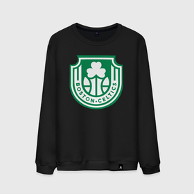 Мужской свитшот хлопок с принтом Boston Celtics team , 100% хлопок |  | Тематика изображения на принте: 