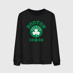 Мужской свитшот хлопок с принтом Boston Celtics 1986 в Санкт-Петербурге, 100% хлопок |  | 