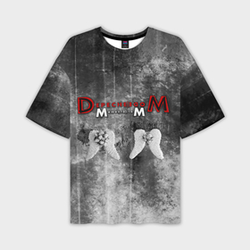 Мужская футболка oversize 3D с принтом Depeche Mode   Memento Mori gothic в Белгороде,  |  | Тематика изображения на принте: 