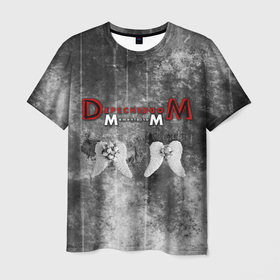Мужская футболка 3D с принтом Depeche Mode   Memento Mori gothic в Белгороде, 100% полиэфир | прямой крой, круглый вырез горловины, длина до линии бедер | Тематика изображения на принте: 