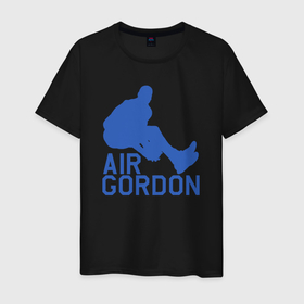 Мужская футболка хлопок с принтом Air Gordon в Белгороде, 100% хлопок | прямой крой, круглый вырез горловины, длина до линии бедер, слегка спущенное плечо. | 