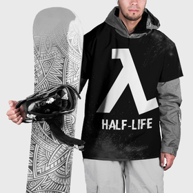 Накидка на куртку 3D с принтом Half Life glitch на темном фоне в Петрозаводске, 100% полиэстер |  | Тематика изображения на принте: 