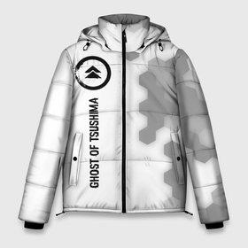 Мужская зимняя куртка 3D с принтом Ghost of Tsushima glitch на светлом фоне по вертикали в Тюмени, верх — 100% полиэстер; подкладка — 100% полиэстер; утеплитель — 100% полиэстер | длина ниже бедра, свободный силуэт Оверсайз. Есть воротник-стойка, отстегивающийся капюшон и ветрозащитная планка. 

Боковые карманы с листочкой на кнопках и внутренний карман на молнии. | 