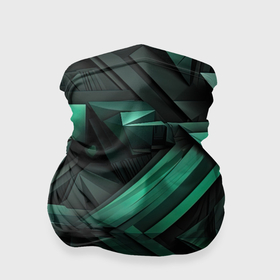 Бандана-труба 3D с принтом Абстрактный рельеф зелени в Екатеринбурге, 100% полиэстер, ткань с особыми свойствами — Activecool | плотность 150‒180 г/м2; хорошо тянется, но сохраняет форму | 