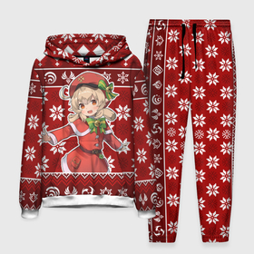 Мужской костюм с толстовкой 3D с принтом Klee christmas sweater в Екатеринбурге,  |  | Тематика изображения на принте: 