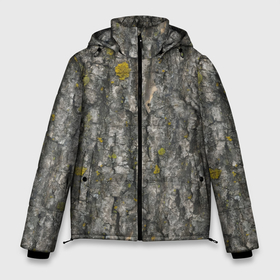 Мужская зимняя куртка 3D с принтом Узор коры дерева в Белгороде, верх — 100% полиэстер; подкладка — 100% полиэстер; утеплитель — 100% полиэстер | длина ниже бедра, свободный силуэт Оверсайз. Есть воротник-стойка, отстегивающийся капюшон и ветрозащитная планка. 

Боковые карманы с листочкой на кнопках и внутренний карман на молнии. | Тематика изображения на принте: 