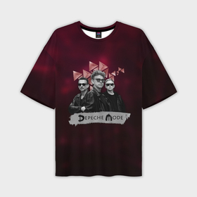 Мужская футболка oversize 3D с принтом Depeche Mode   spirit tour в Санкт-Петербурге,  |  | Тематика изображения на принте: 