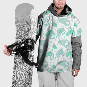 Накидка на куртку 3D с принтом Зимний лес рисунок рукой в Курске, 100% полиэстер |  | Тематика изображения на принте: 