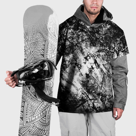 Накидка на куртку 3D с принтом Зимний лес узоры в Курске, 100% полиэстер |  | Тематика изображения на принте: 