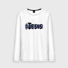 Мужской лонгслив хлопок с принтом Depeche Mode   personal jesus logo в Петрозаводске, 100% хлопок |  | 