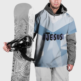 Накидка на куртку 3D с принтом Personal Jesus by Depeche Mode в Кировске, 100% полиэстер |  | 