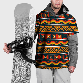 Накидка на куртку 3D с принтом Pattern of africa , 100% полиэстер |  | 