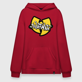 Худи SuperOversize хлопок с принтом Wu tang   logo , 70% хлопок, 30% полиэстер, мягкий начес внутри | карман-кенгуру, эластичная резинка на манжетах и по нижней кромке, двухслойный капюшон
 | 