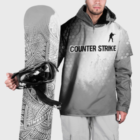 Накидка на куртку 3D с принтом Counter Strike glitch на светлом фоне посередине , 100% полиэстер |  | 