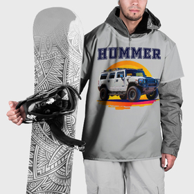 Накидка на куртку 3D с принтом Нейросеть   Hummer рисунок в Тюмени, 100% полиэстер |  | Тематика изображения на принте: 