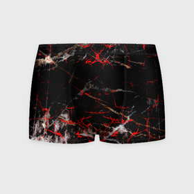 Мужские трусы 3D Красные узоры: в Ухте, 50% хлопок, 50% полиэстер | классическая посадка, на поясе мягкая тканевая резинка |