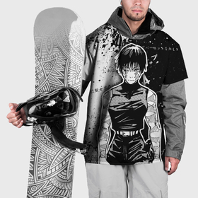 Накидка на куртку 3D с принтом Маки Зенин из Jujutsu kaisen в Курске, 100% полиэстер |  | 