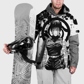 Накидка на куртку 3D с принтом Маки из клана Зенин   manga в Курске, 100% полиэстер |  | Тематика изображения на принте: 