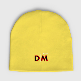 Мужская шапка демисезонная с принтом Depeche Mode   Memento Mori MM logo в Тюмени,  |  | Тематика изображения на принте: 