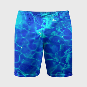 Мужские шорты спортивные с принтом Чистая вода океаны ,  |  | 