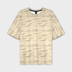 Мужская футболка oversize 3D с принтом Пастельный тигр ,  |  | 