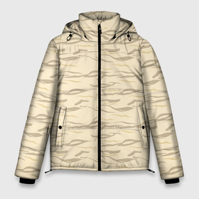 Мужская зимняя куртка 3D с принтом Пастельный тигр в Курске, верх — 100% полиэстер; подкладка — 100% полиэстер; утеплитель — 100% полиэстер | длина ниже бедра, свободный силуэт Оверсайз. Есть воротник-стойка, отстегивающийся капюшон и ветрозащитная планка. 

Боковые карманы с листочкой на кнопках и внутренний карман на молнии. | 