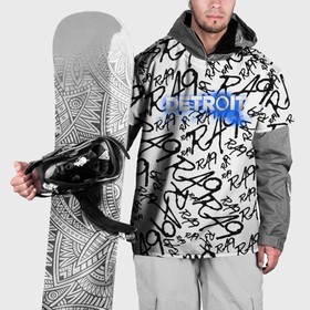 Накидка на куртку 3D с принтом Detroit become human ra9 в Петрозаводске, 100% полиэстер |  | Тематика изображения на принте: 