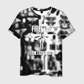 Мужская футболка 3D с принтом The last of us логотипы в Кировске, 100% полиэфир | прямой крой, круглый вырез горловины, длина до линии бедер | Тематика изображения на принте: 
