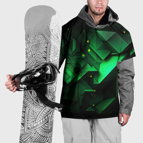 Накидка на куртку 3D с принтом Визуальные иллюзии в геометрии в Екатеринбурге, 100% полиэстер |  | 