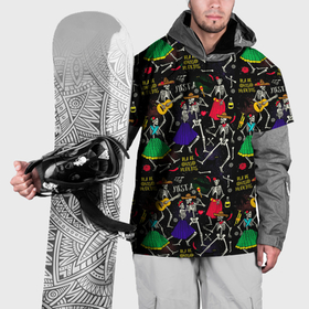 Накидка на куртку 3D с принтом Dia de los muertos в Белгороде, 100% полиэстер |  | Тематика изображения на принте: 