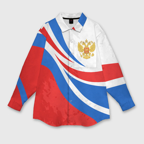Мужская рубашка oversize 3D с принтом Россия   спортивная униформа в Тюмени,  |  | 