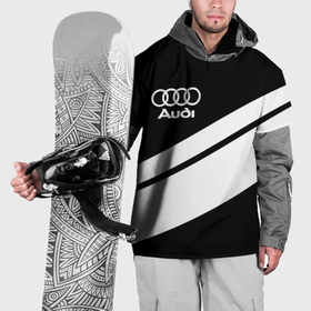 Накидка на куртку 3D с принтом Audi sport line в Санкт-Петербурге, 100% полиэстер |  | 