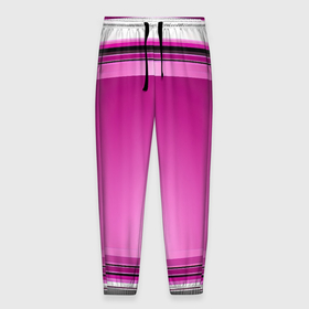 Мужские брюки 3D с принтом Розовый выпуклый фон в Тюмени, 100% полиэстер | манжеты по низу, эластичный пояс регулируется шнурком, по бокам два кармана без застежек, внутренняя часть кармана из мелкой сетки | 