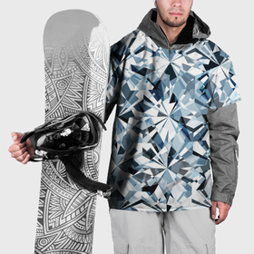 Накидка на куртку 3D с принтом Бриллиантовое мерцание текстура в Кировске, 100% полиэстер |  | Тематика изображения на принте: 