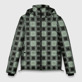 Мужская зимняя куртка 3D с принтом Brick game   узор в Тюмени, верх — 100% полиэстер; подкладка — 100% полиэстер; утеплитель — 100% полиэстер | длина ниже бедра, свободный силуэт Оверсайз. Есть воротник-стойка, отстегивающийся капюшон и ветрозащитная планка. 

Боковые карманы с листочкой на кнопках и внутренний карман на молнии. | 