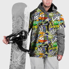 Накидка на куртку 3D с принтом Sport is my life , 100% полиэстер |  | Тематика изображения на принте: 