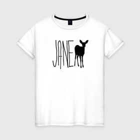 Женская футболка хлопок с принтом Джейн с футболки Макс из Life is Strange , 100% хлопок | прямой крой, круглый вырез горловины, длина до линии бедер, слегка спущенное плечо | 