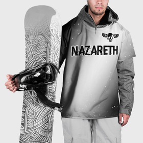 Накидка на куртку 3D с принтом Nazareth glitch на светлом фоне посередине , 100% полиэстер |  | 