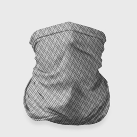 Бандана-труба 3D с принтом Перекрестная штриховка в Санкт-Петербурге, 100% полиэстер, ткань с особыми свойствами — Activecool | плотность 150‒180 г/м2; хорошо тянется, но сохраняет форму | Тематика изображения на принте: 