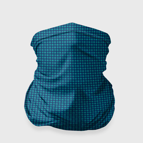 Бандана-труба 3D с принтом Синий холст с зелёными бликами в Тюмени, 100% полиэстер, ткань с особыми свойствами — Activecool | плотность 150‒180 г/м2; хорошо тянется, но сохраняет форму | Тематика изображения на принте: 
