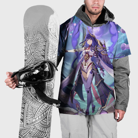 Накидка на куртку 3D с принтом Genshin Impact Ei в Тюмени, 100% полиэстер |  | 